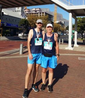 My dad and I after Cape Town 12 (2016)