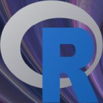 The R Podcast logo